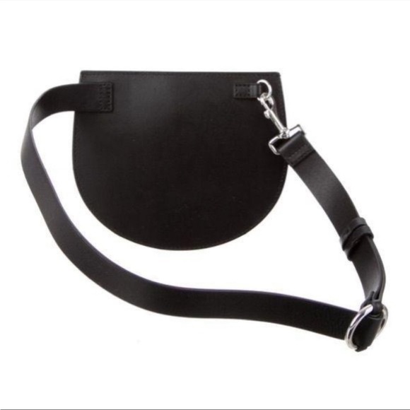 Theory Bags Theory Belt Bag Black And Denim Poshmark